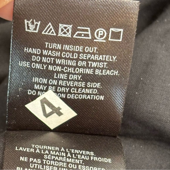 Anthropologie Floreat Ottava Peasant Tunic Mini Dress Boho Dark Floral Size XS - Picture 14 of 14